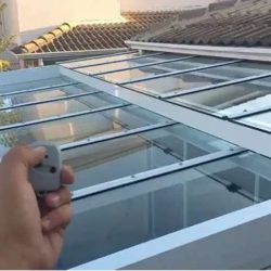 kanopi kaca otomatis